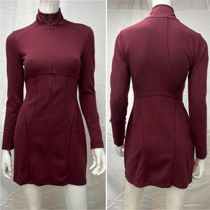 Athleta | Quarter Zip Sweatshirt Dress